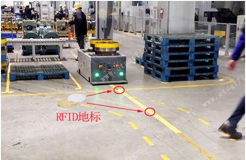 探感物联帮助风润智能完成了AGV站点RFID管理
